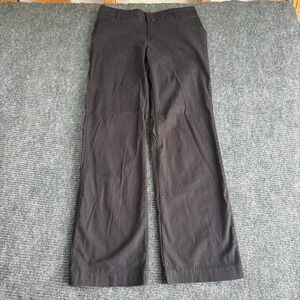 Dickies Crafted for Women Relaxed Fit Black Work Pants Size 8R Stretch 21BK